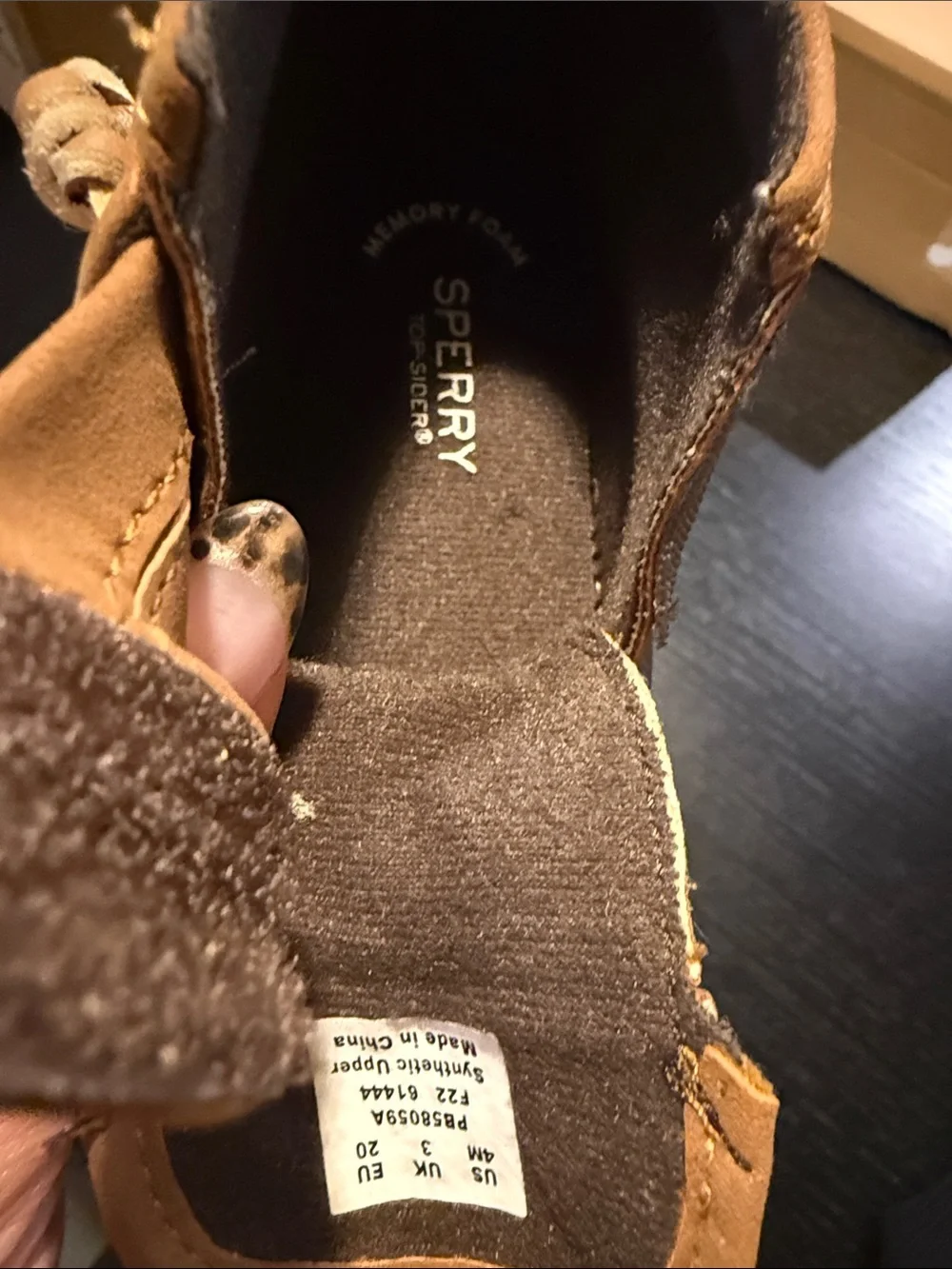 Sperry Kids Brown & Tan Duck Boots